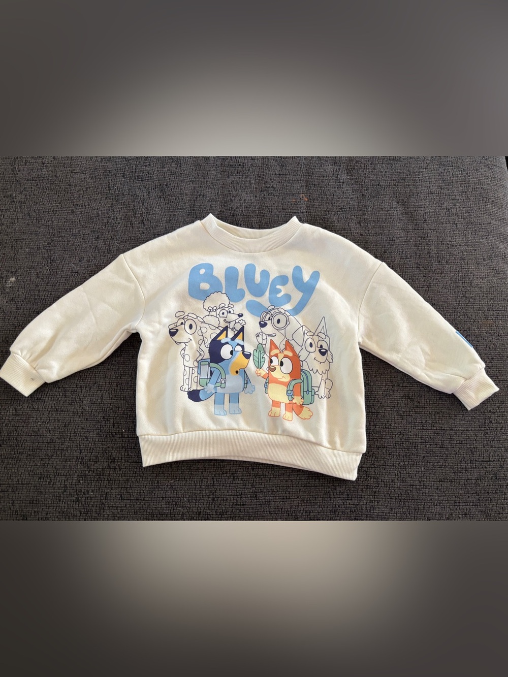 Bluey Cream Kids Sweatshirt